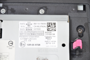 Monitor, display, navigation Lexus NX300 NX300h 18-21 without navigation, water damage