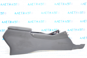 Central console armrest Lexus NX300 NX300h 18-21 leather black, scratches, for dry cleaning