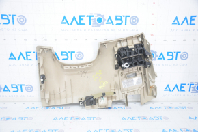 Driver's knee pad Nissan Pathfinder 13-20 beige, scratch