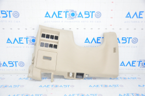 Driver's knee pad Nissan Pathfinder 13-20 beige, scratch