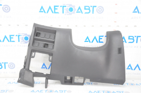 Driver's knee pad Nissan Pathfinder 13-20 black, scratch, missing cover