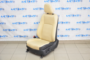 Driver's seat Lexus NX300 NX300h 18-21 without airbag, electric, leather, heated, ventilated, black-beige, electrics not working, water damage, scratches