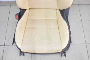 Driver's seat Lexus NX300 NX300h 18-21 without airbag, electric, leather, heated, ventilated, black-beige, electrics not working, water damage, scratches