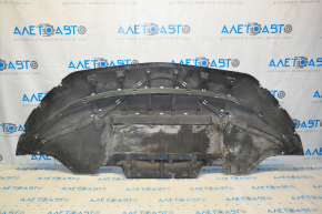 Front bumper guard Ford Mustang mk6 15-17 prerest 2.3T, scuffs, dented