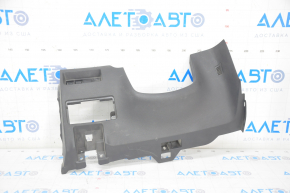 Driver's knee pad Nissan Altima 13-16 black, missing cover, scratches