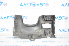 Driver's knee pad Nissan Altima 13-16 black, missing cover, scratches