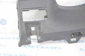 Driver's knee pad Nissan Altima 13-16 black, missing cover, scratches