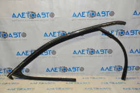 Upper door molding front right Jeep Cherokee KL 14 - chrome with glass seal, minor scratches
