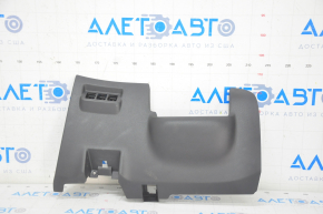 Driver's knee pad Nissan Sentra 13-19 black, scratches