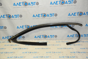 Upper door molding front right Jeep Cherokee KL 14 - chrome with glass seal, minor scratches