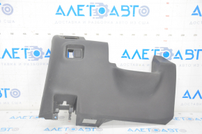 Driver's knee pad Nissan Versa 12-19 usa black, scratches