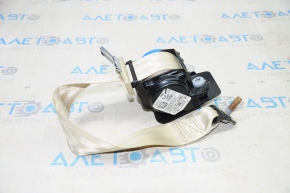 Rear left seat belt Lincoln MKZ 13-20 beige, without SRS, for dry cleaning