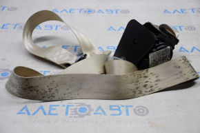 Rear left seat belt Lincoln MKZ 13-20 beige, without SRS, for dry cleaning