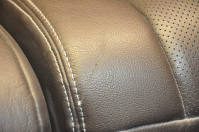 Rear row of seats 2nd row Nissan Murano z52 15-17 leather brown, scratch, scuffs