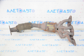 Exhaust manifold with catalytic converter Ford Focus mk3 11-18 2.0 broken bolt, torn mesh on the corrugation