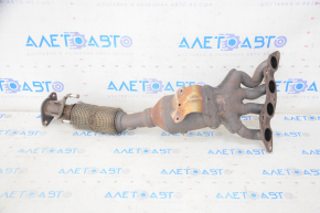 Exhaust manifold with catalytic converter Ford Focus mk3 11-18 2.0 broken bolt, torn mesh on the corrugation