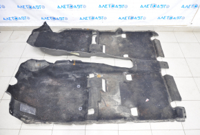 Floor covering front Lexus NX200t NX300 15-21 Base, black, dry cleanable