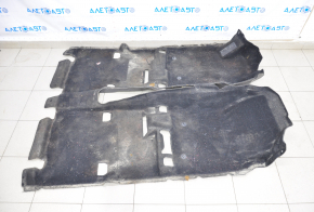 Floor covering front Lexus NX200t NX300 15-21 Base, black, dry cleanable