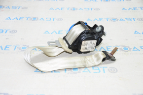 Rear left seat belt Ford Fusion mk5 13-16 beige, dry cleanable