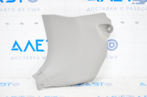 Front pillar trim lower left Toyota Camry v50 12-14 usa light gray, plastic turned white