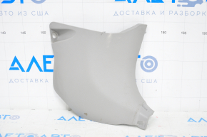 Front pillar trim lower right Toyota Camry v50 12-14 usa gray, plastic turned white, broken fastener