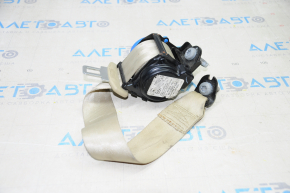 Rear left seat belt Ford Fusion mk5 13-16 beige, dry cleanable