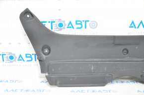 Trunk opening trim Toyota Camry v50 12-14 usa, black, scratches, plastic turned white