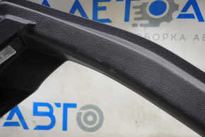 Upper right arch trim VW Golf 15-21 5d black, broken latches, scratches