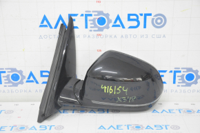 Left side mirror BMW X3 G01 18-21 9 pins, turn signal, BSM, camera, auto-dimming, black
