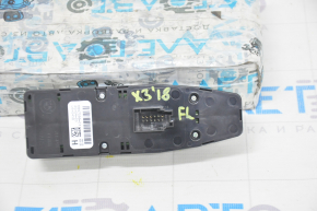 Front left window lift control BMW X3 G01 18-21 chrome, with automatic folding mirror