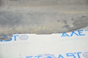 Rear bumper bare Toyota Camry v50 12-14 usa LE XLE white, broken creases, cracked, made