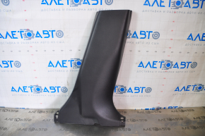 Center pillar trim lower right Nissan Leaf 13-17 black, scratches