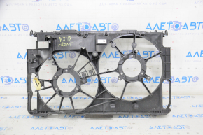 Diffuser radiator shroud bare Lexus NX200t NX300 15-21 with upper bar