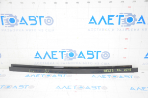 Door trim side rear left BMW X3 G01 18-21 central, black gloss, scratches