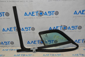 Door glass triangle with seal front left Buick Encore 13-19
