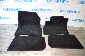 Set of floor mats Nissan Leaf 13-17 cloth black