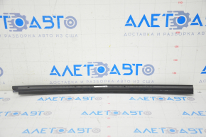 Door trim side rear right BMW X3 G01 18-21 central, black gloss