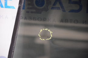 Glass of the rear left door Infiniti JX35 QX60 13- AGC, tinted, scratches, sand