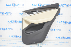 Door trim card rear right BMW X3 G01 18-21 leatherette beige