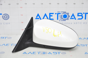 Side mirror left Toyota Camry v50 12-14 5 pins, heated, white