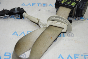 Driver's seat belt Lincoln MKZ 13-16 beige, shot, for dry cleaning