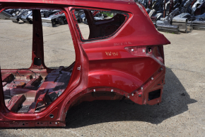 Quarter wing rear left Ford Escape MK3 13-19 on the body, red