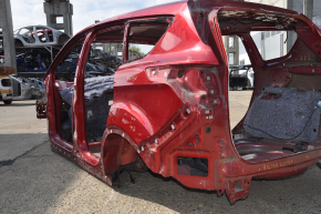 Quarter wing rear left Ford Escape MK3 13-19 on the body, red