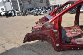 Front left quarter Ford Escape MK3 17-19 rest on the body, red