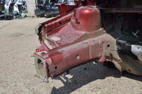 Front right quarter Ford Escape MK3 17-19 rest on the body, red RR, pokes