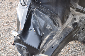 Front right quarter Nissan Leaf 13-17 black KH3 on the body, dented side member reinforcement