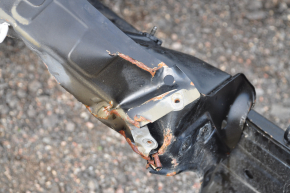 Front right quarter Nissan Leaf 13-17 black KH3 on the body, dented side member reinforcement