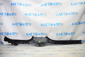 Door sill trim right VW Golf 15- 5d black, broken fastener, scratches