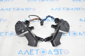Steering wheel control buttons Toyota Camry v50 12-14 usa LE, XLE type 2, scuffs, broken fasteners