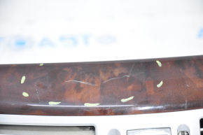 Mercedes W221 front panel trim wood, scratches, cracked